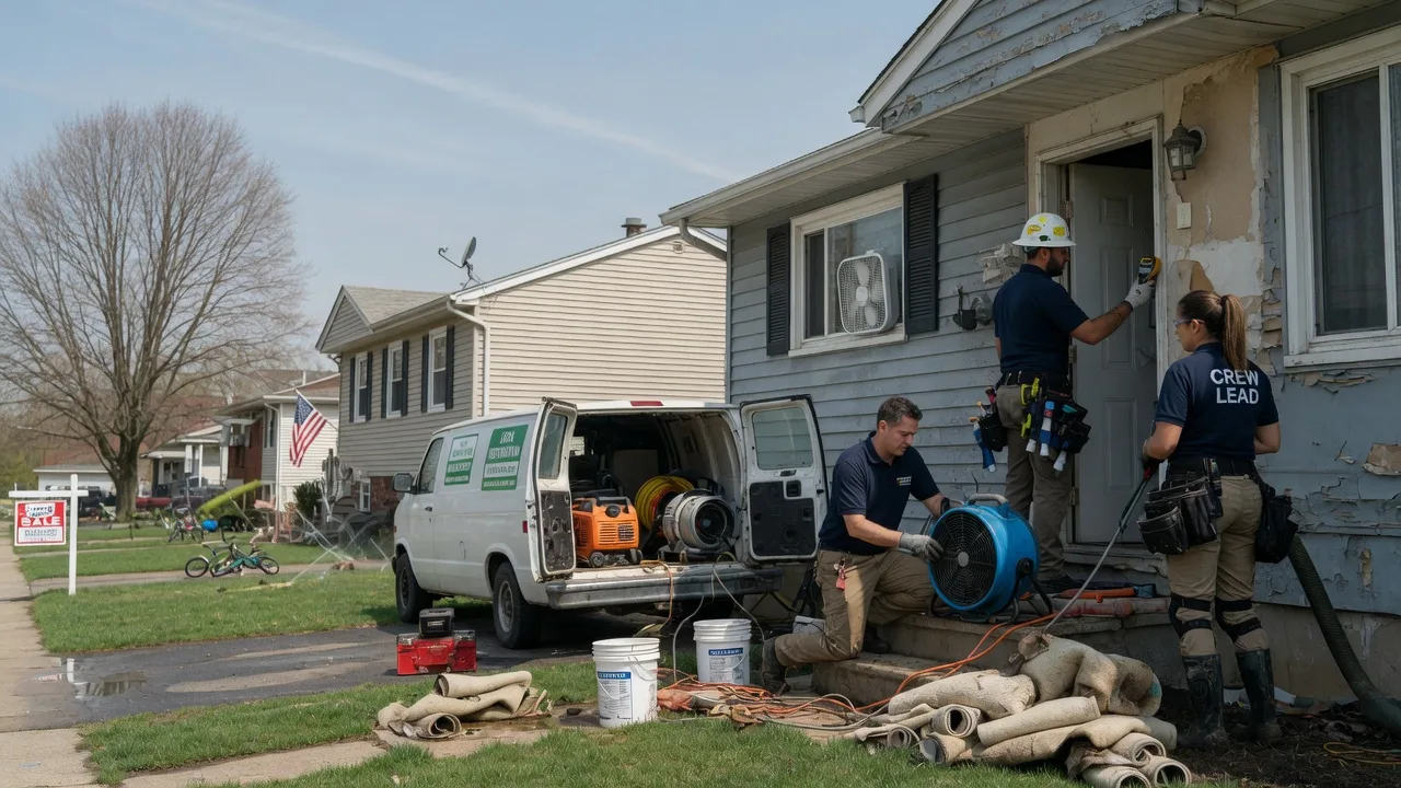 Flood Cleanup in Lyons, MI near me