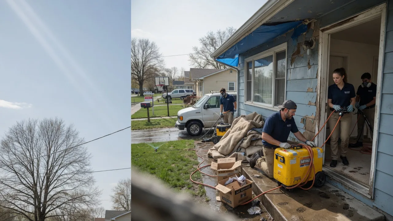 Basement Flood Cleanup in Lyons, MI near me